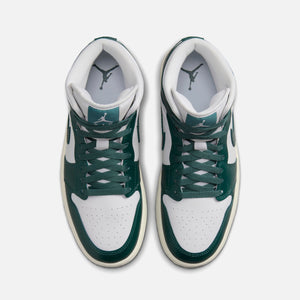 Nike WMNS Air Jordan 1 Mid - White / Sail / Oxidised Green