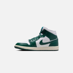 Nike WMNS Air Jordan 1 Mid - White / Sail / Oxidised Green