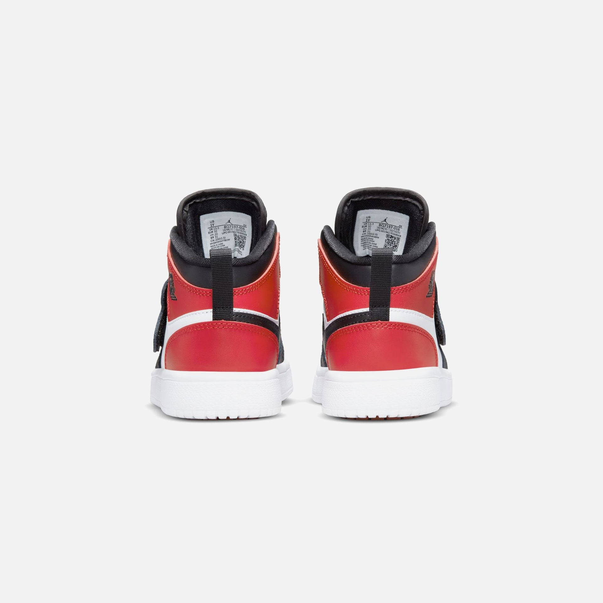 Sky Jordan 1 BP - Black / Anthracite/ Varsity / Red / White