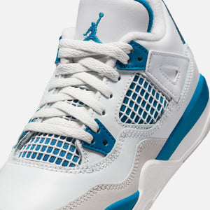 Jordan PS Air Jordan 4 Retro - Off White / Military Blue / Neutral