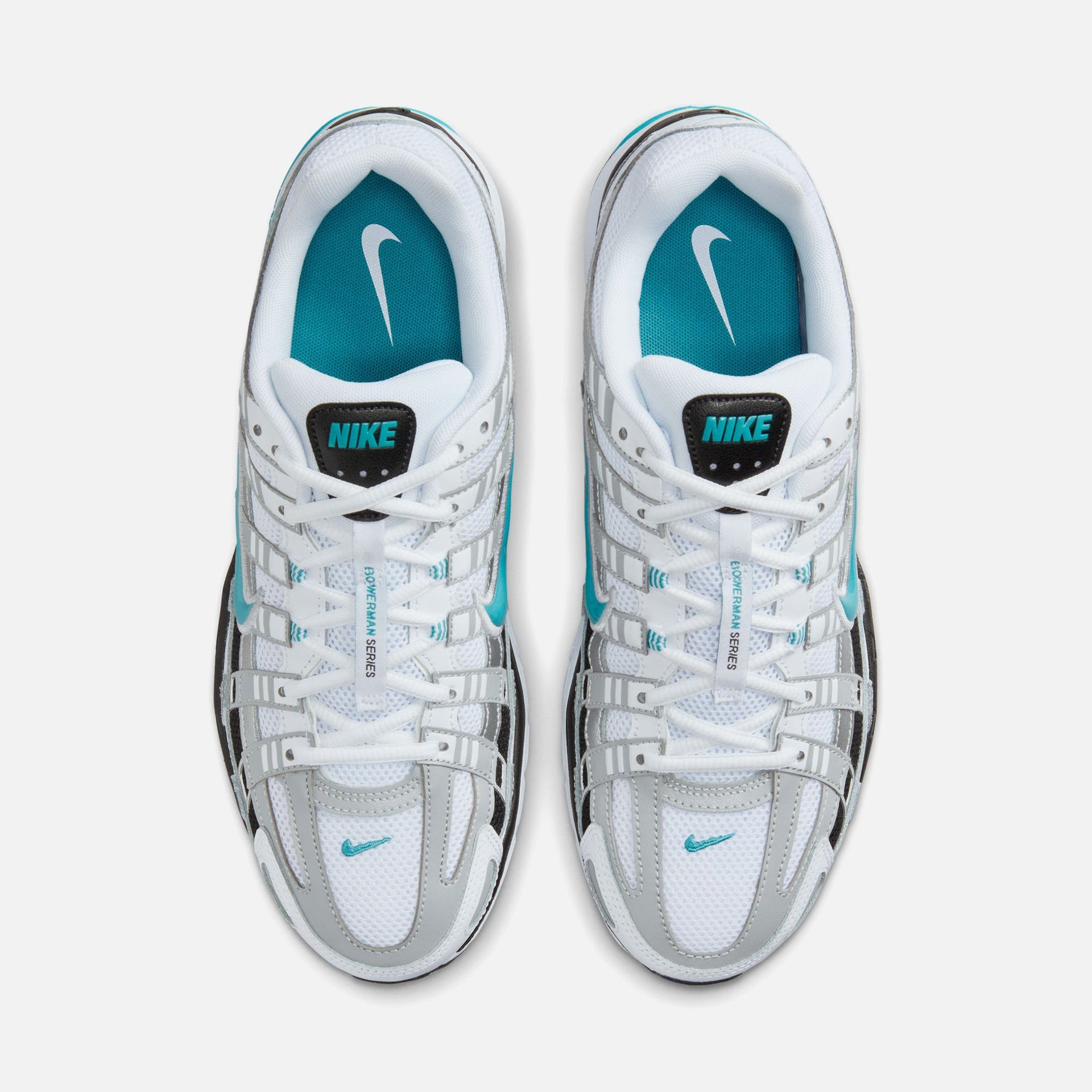 Nike P-6000 - White / Dusty Cactus / Metallic Silver / Black