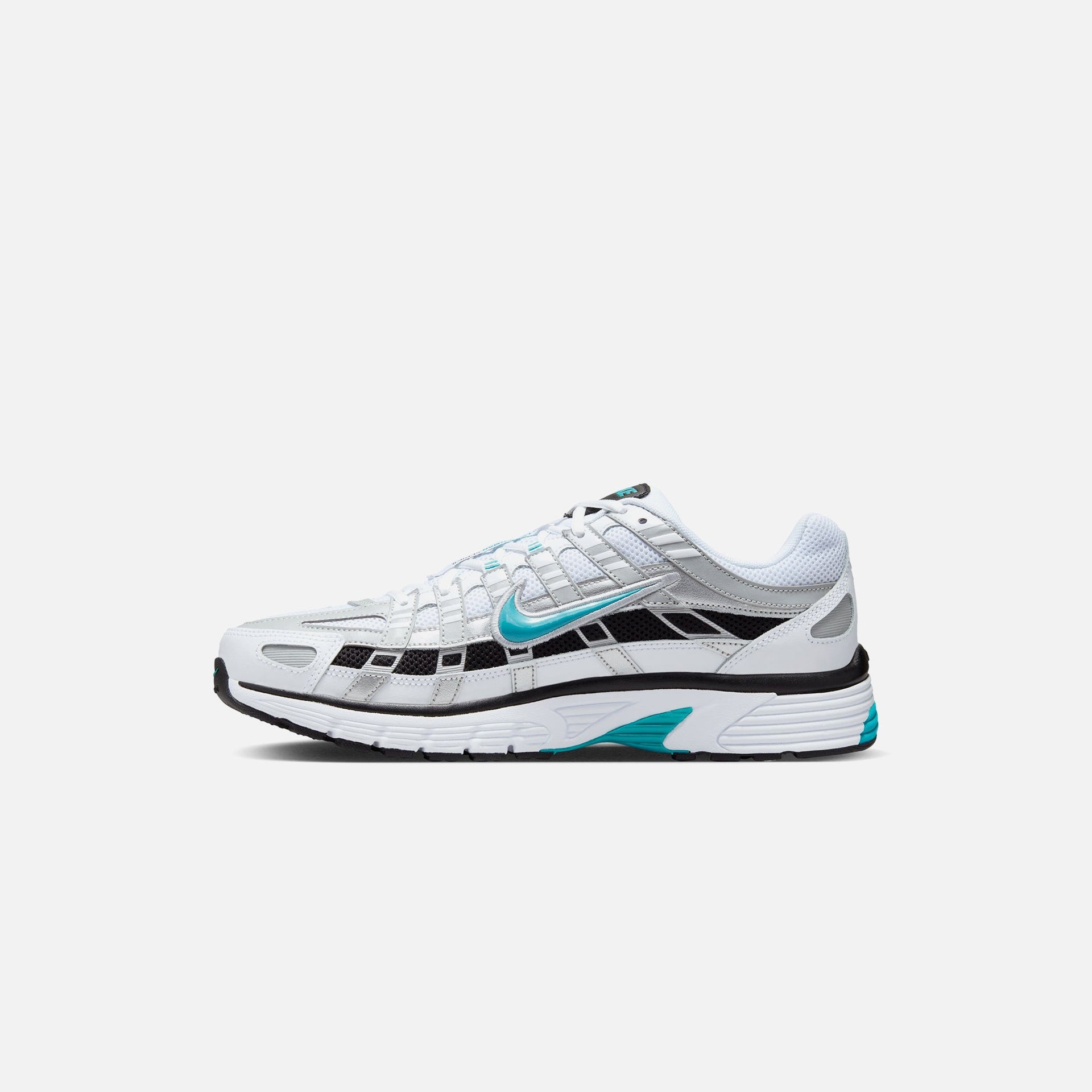 Nike P-6000 - White / Dusty Cactus / Metallic Silver / Black