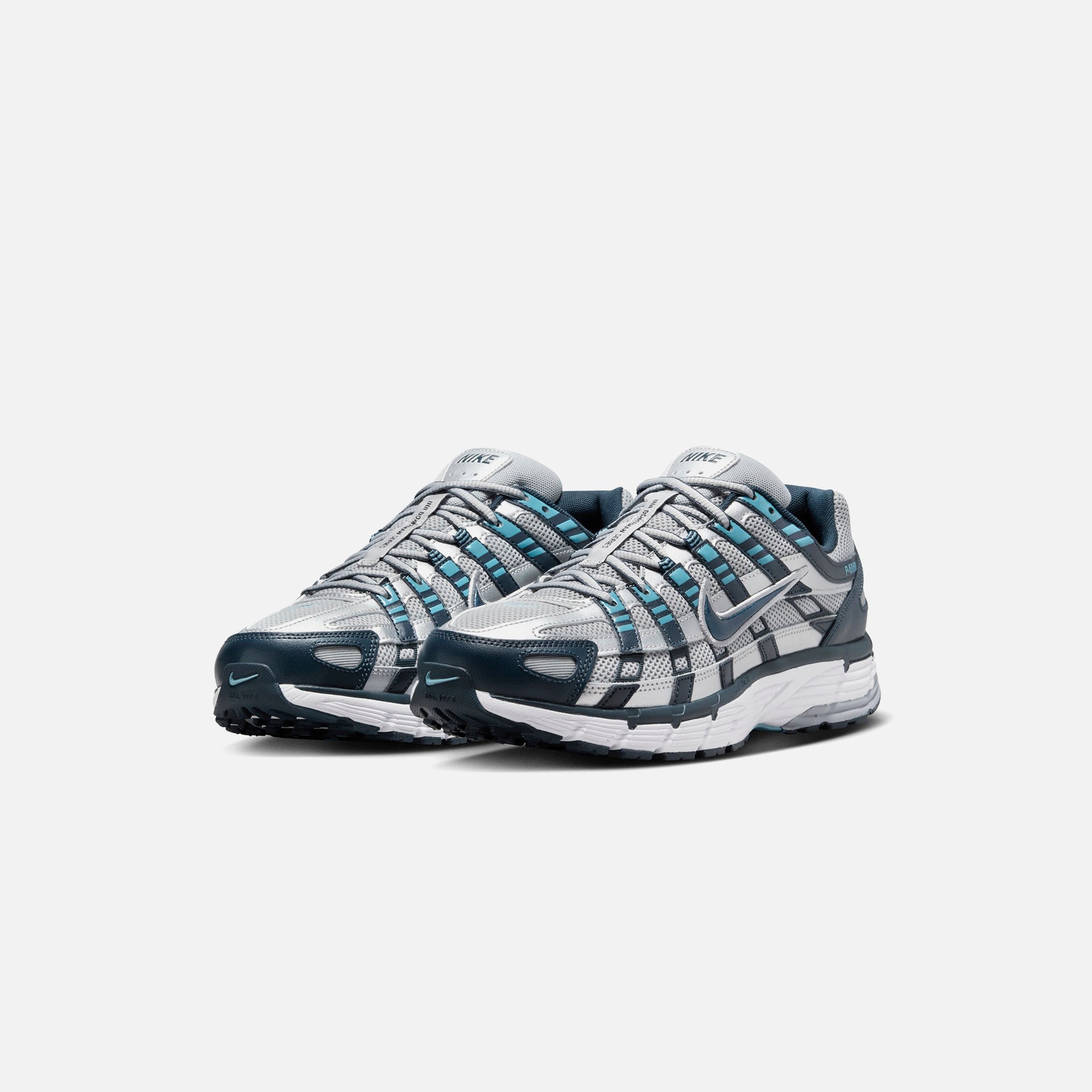 Nike P-6000 - Armory Navy / Metallic Silver / Flat Silver / White