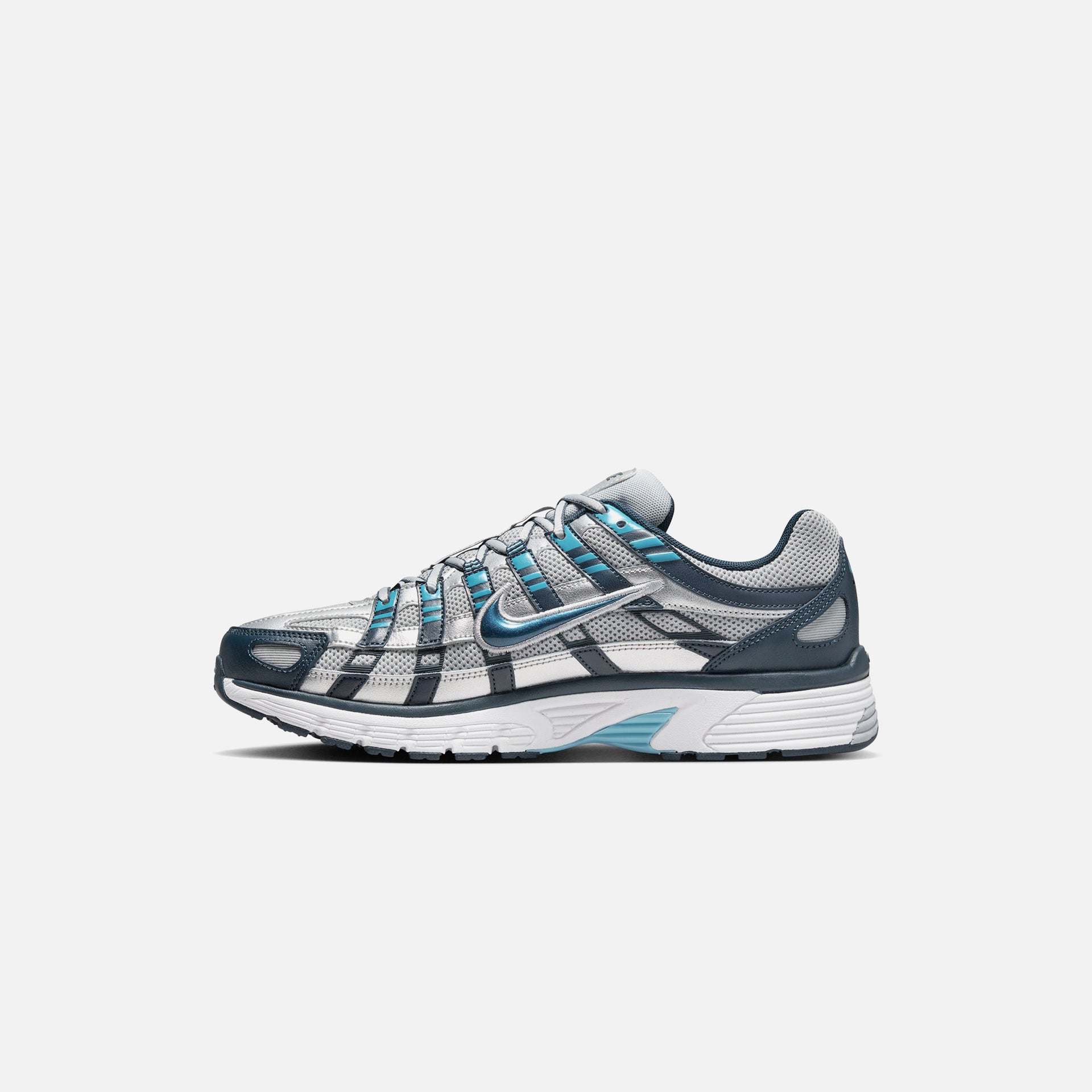 Nike P-6000 - Armory Navy / Metallic Silver / Flat Silver / White