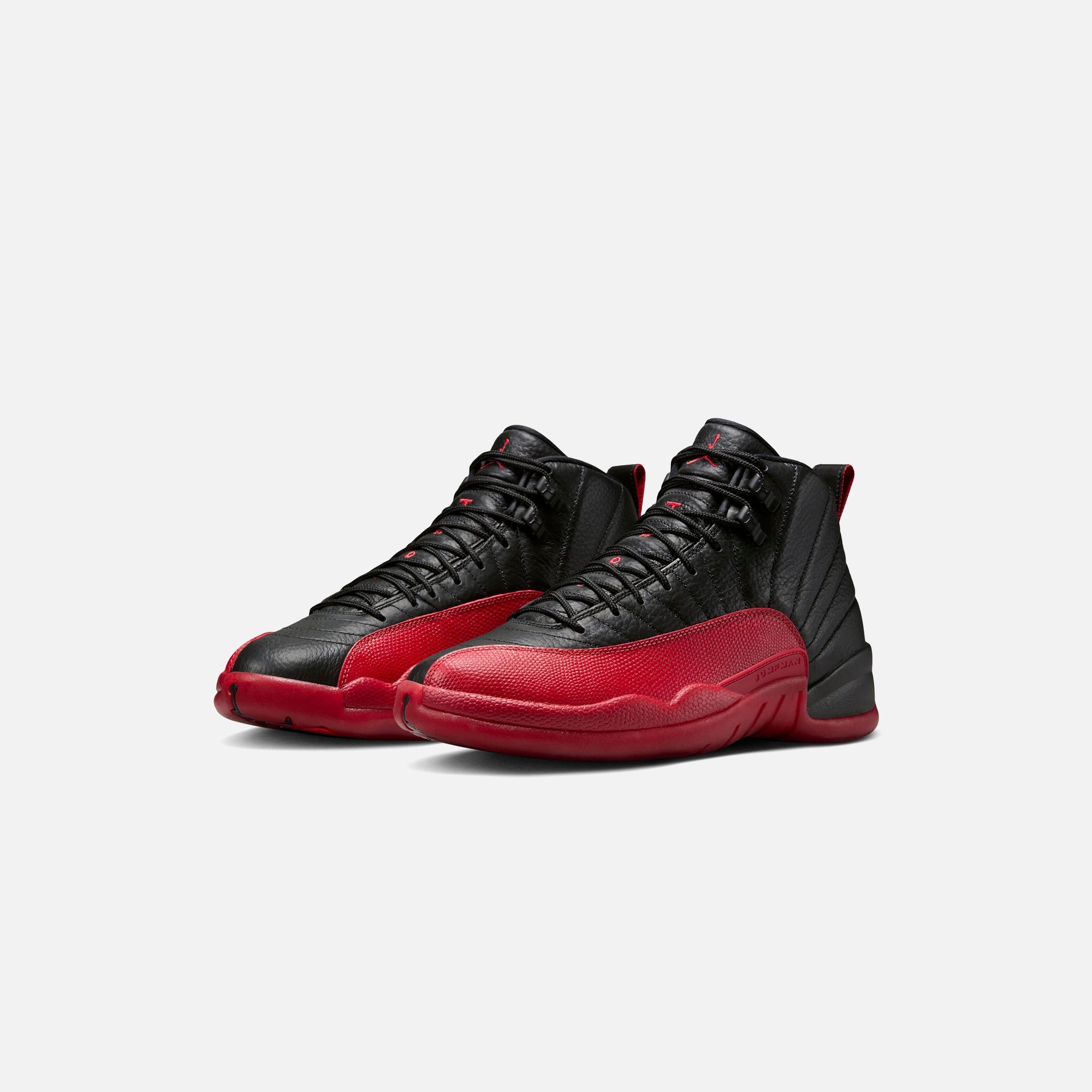 シューズ Air Jordan XII Black/Varsity Red 1997 Jordan Air Jordan 12 Retro - Black / Varsity Red – Kith Canada