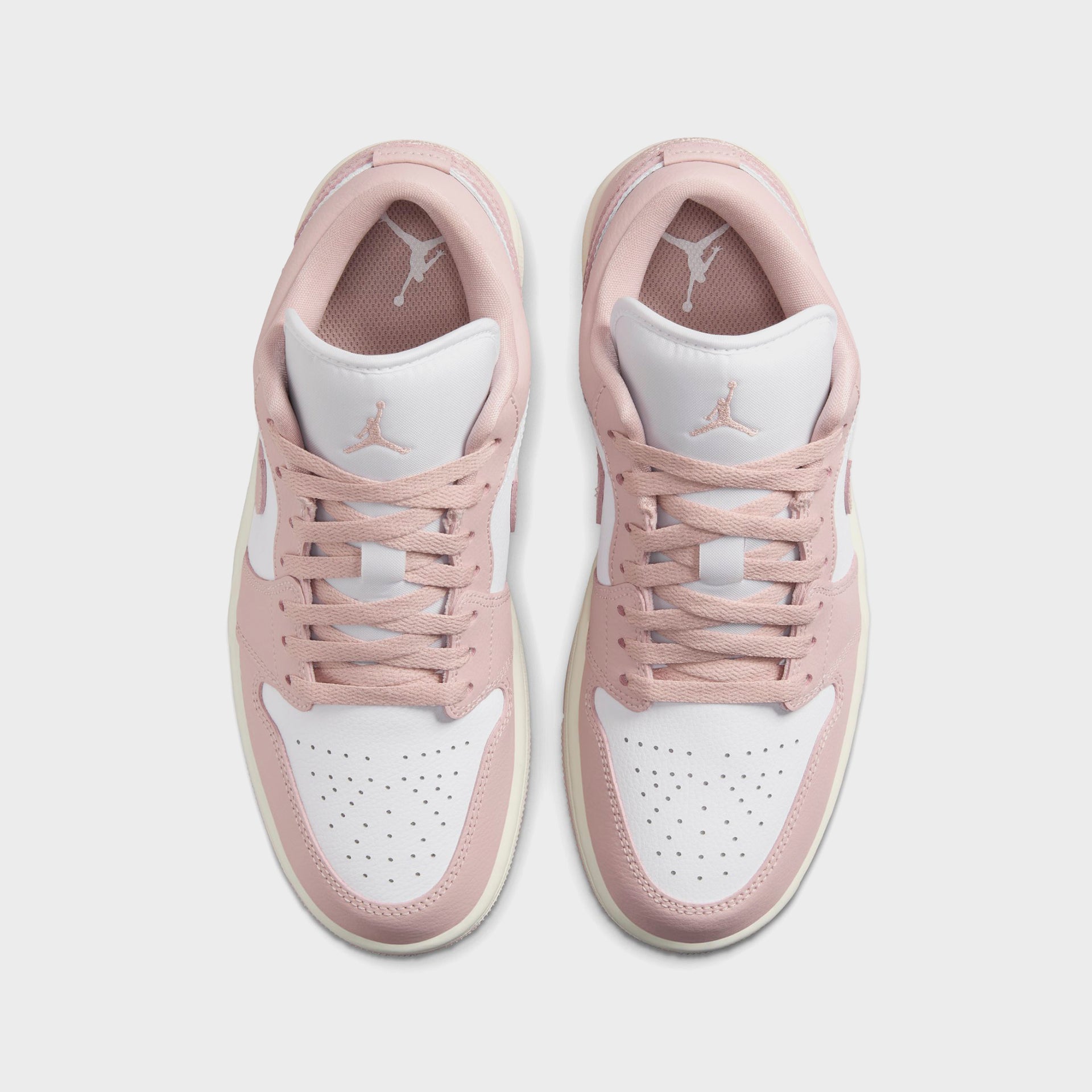 Nike Air Jordan 1 Low - White / Pink Oxford / Sail