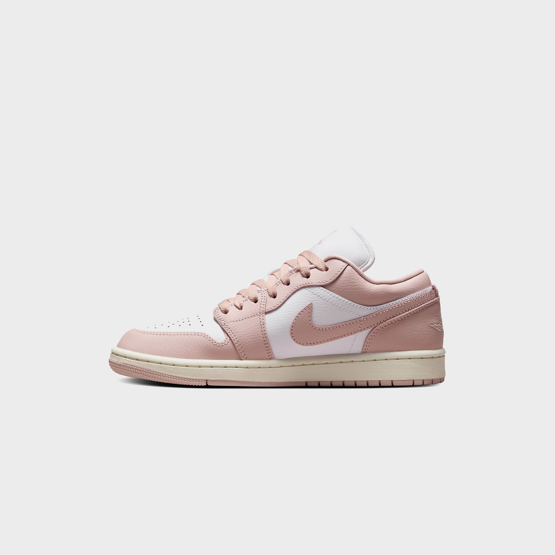 Nike Air Jordan 1 Low - White / Pink Oxford / Sail