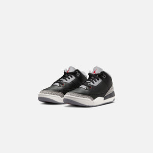 Jordan PS Air Jordan 3 Retro - Black / Fire Red / Cement Grey / Sail