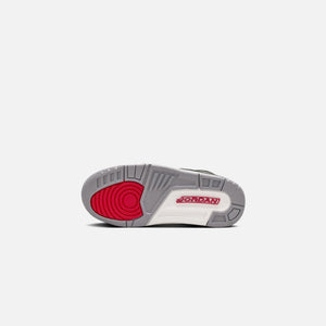 Jordan PS Air Jordan 3 Retro - Black / Fire Red / Cement Grey / Sail