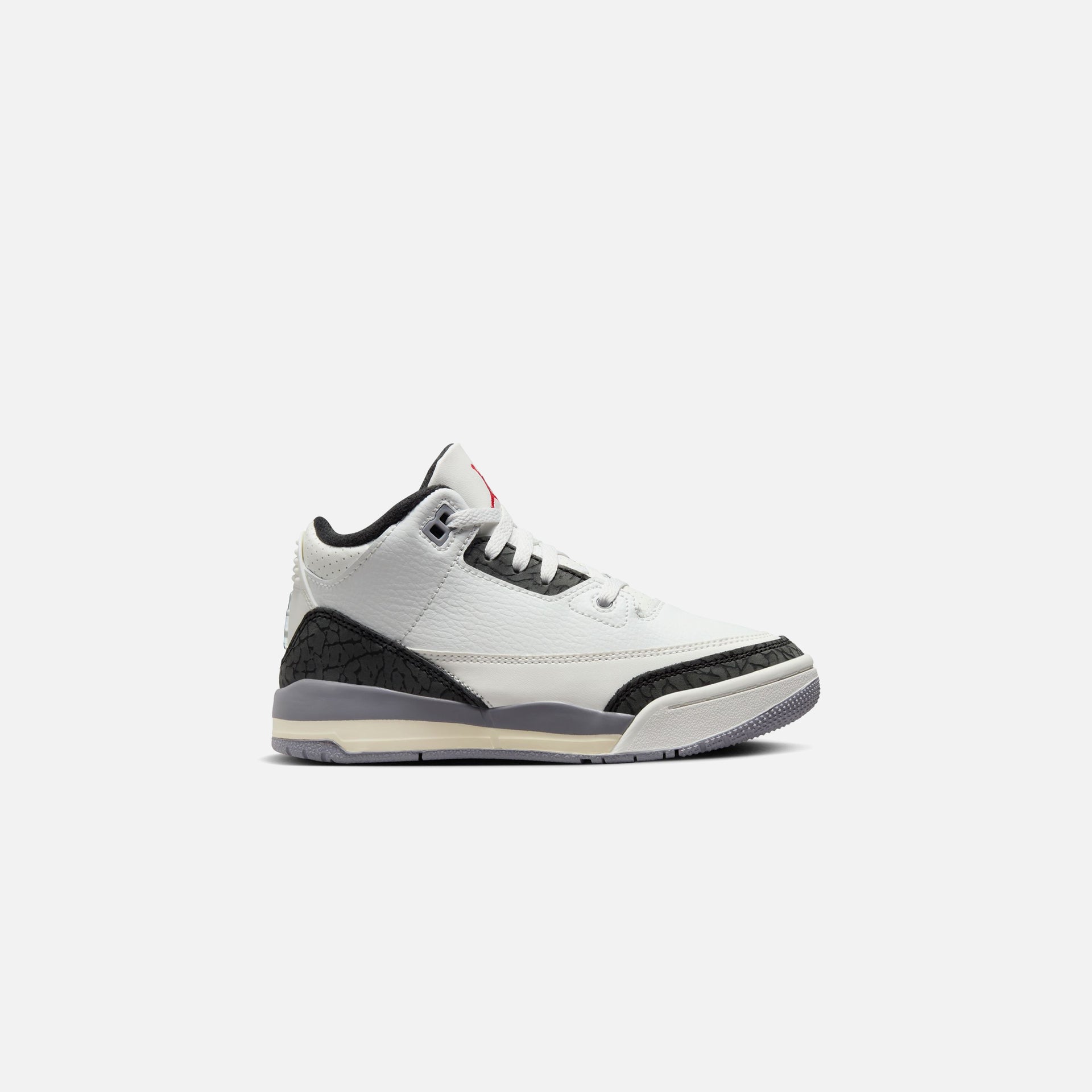 Jordan PS Air Jordan 3 Retro - Summit White / Fire Red Cement