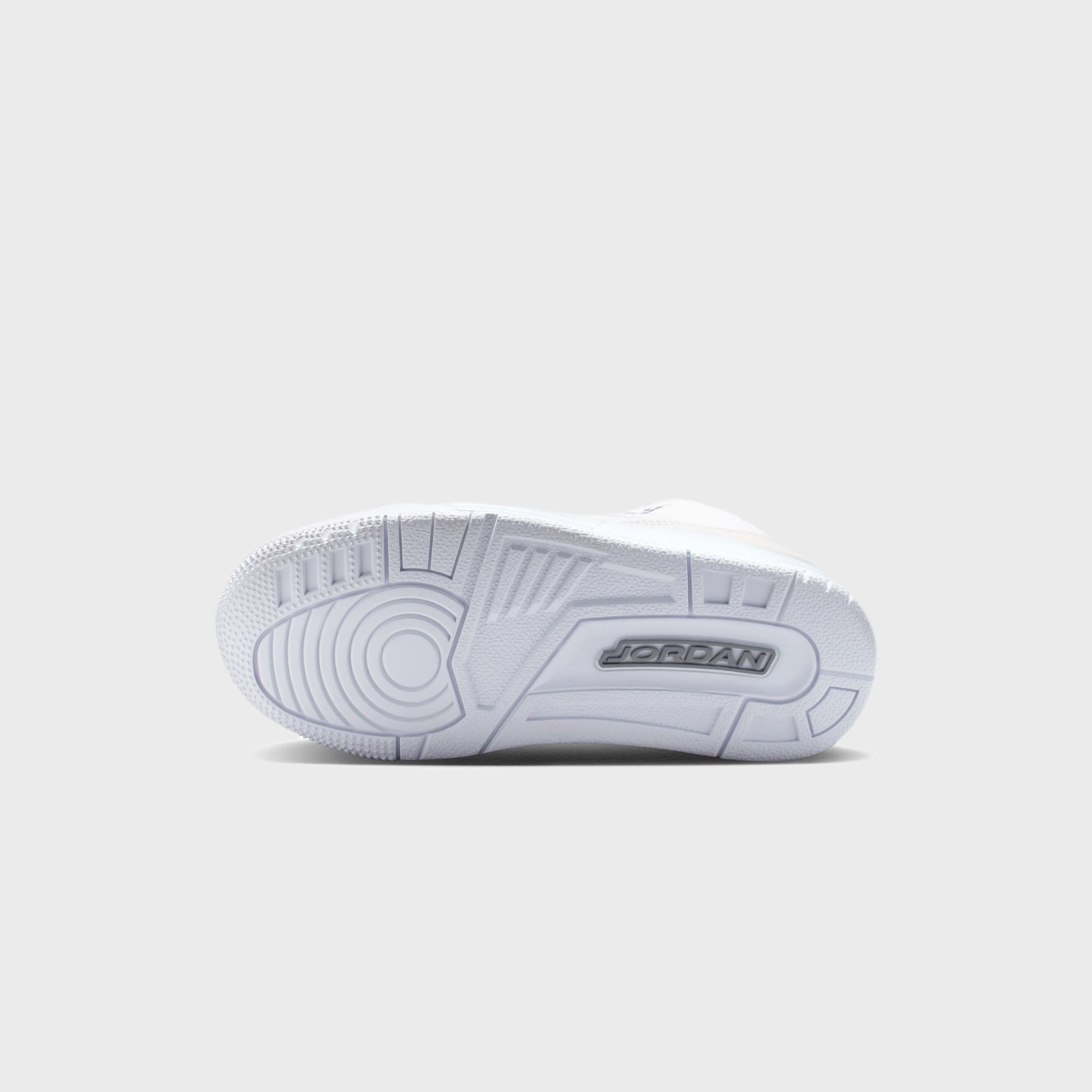 Nike PS Air Jordan 3 Retro - White / Metallic Silver / White