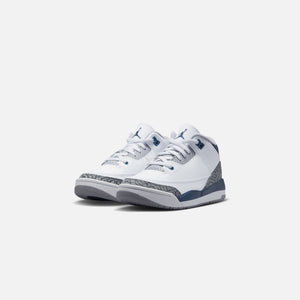 Nike PS Air Jordan 3 Retro - White / Midnight Navy / Cement Grey / Black