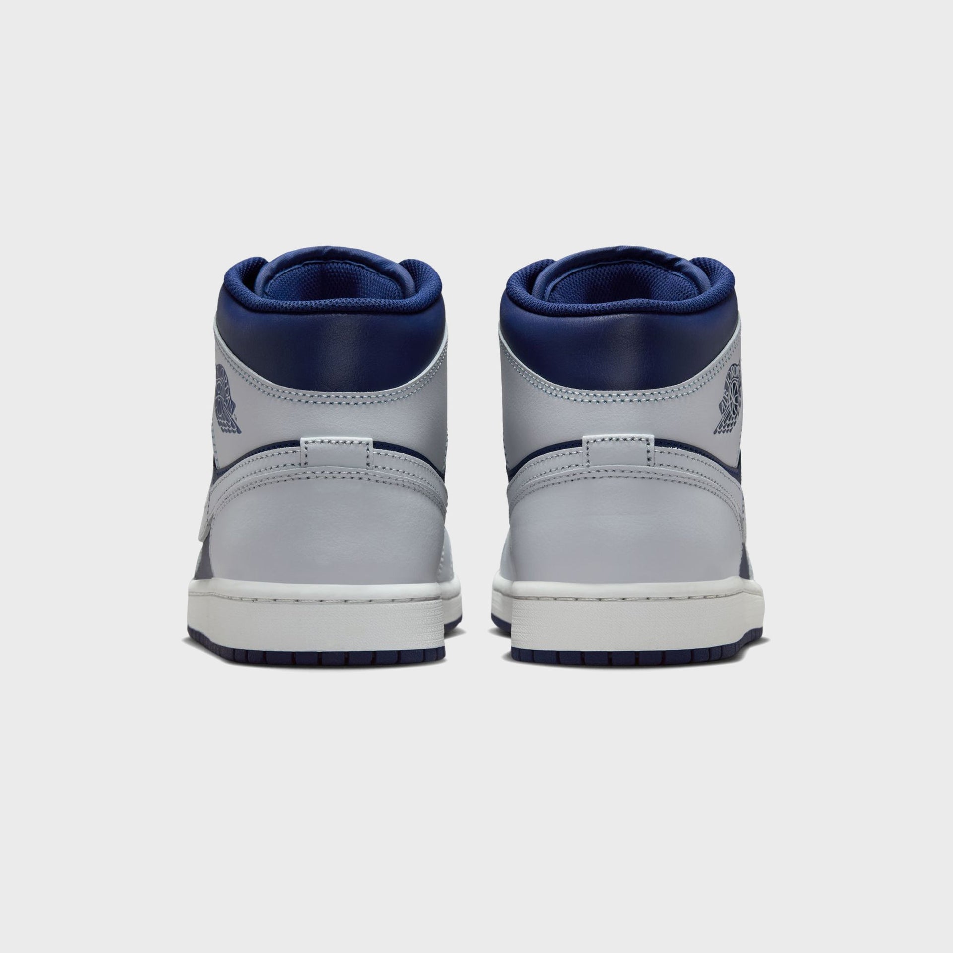 Nike Air Jordan 1 - Mid Blue Void / Pure Platinum / Summit White / Hot Lava / Photo Blue