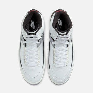 Nike Air Jordan 2 Retro - White / Fire Red / Black / Sail / Cement Grey