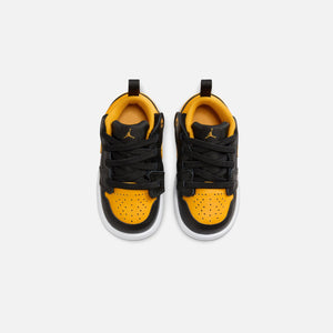 Nike Toddler Air Jordan 1 Low Alt - Black / Yellow Ochre / White