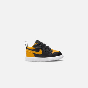 Nike Toddler Air Jordan 1 Low Alt - Black / Yellow Ochre / White