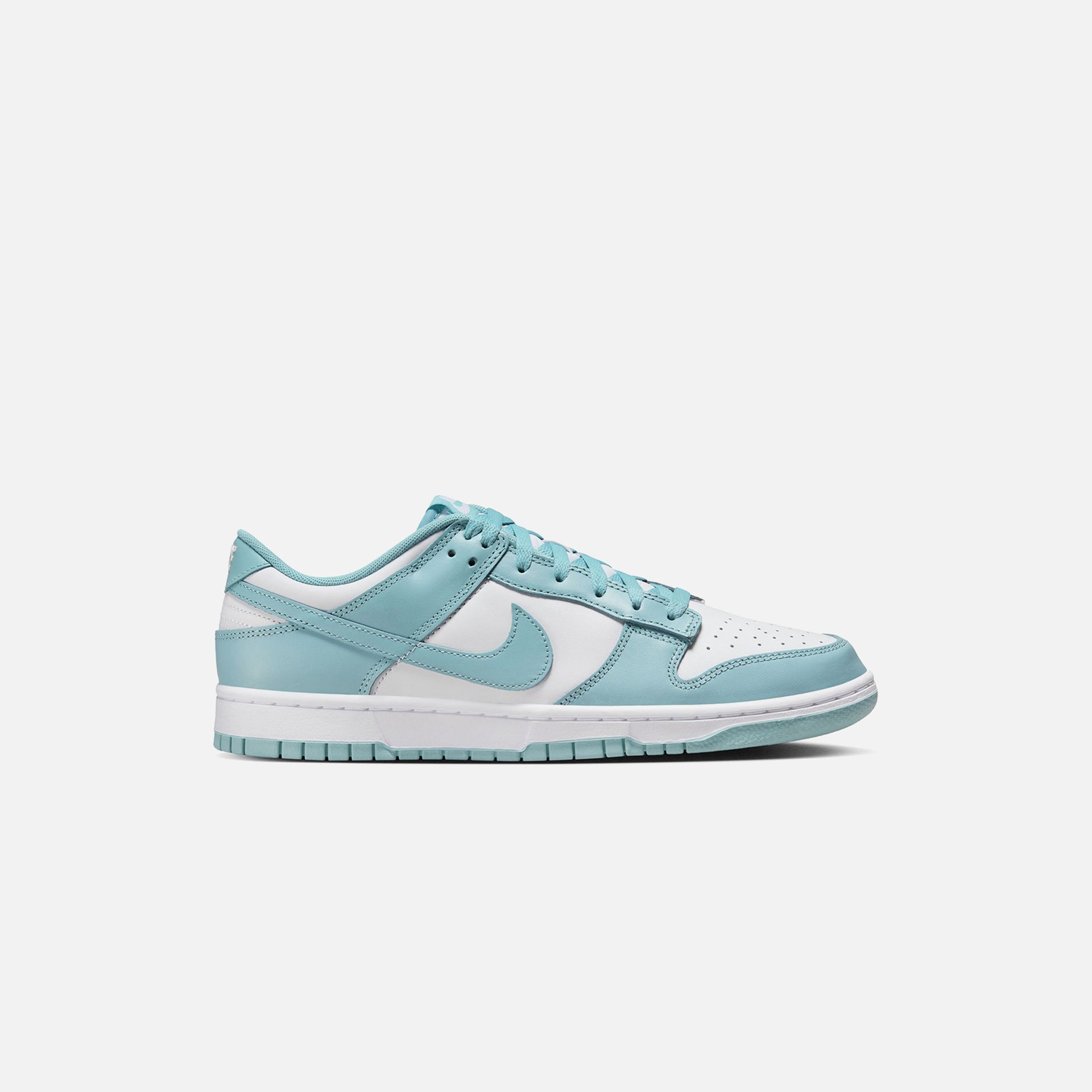 Nike Dunk Low Retro - White / Denim Turquoise