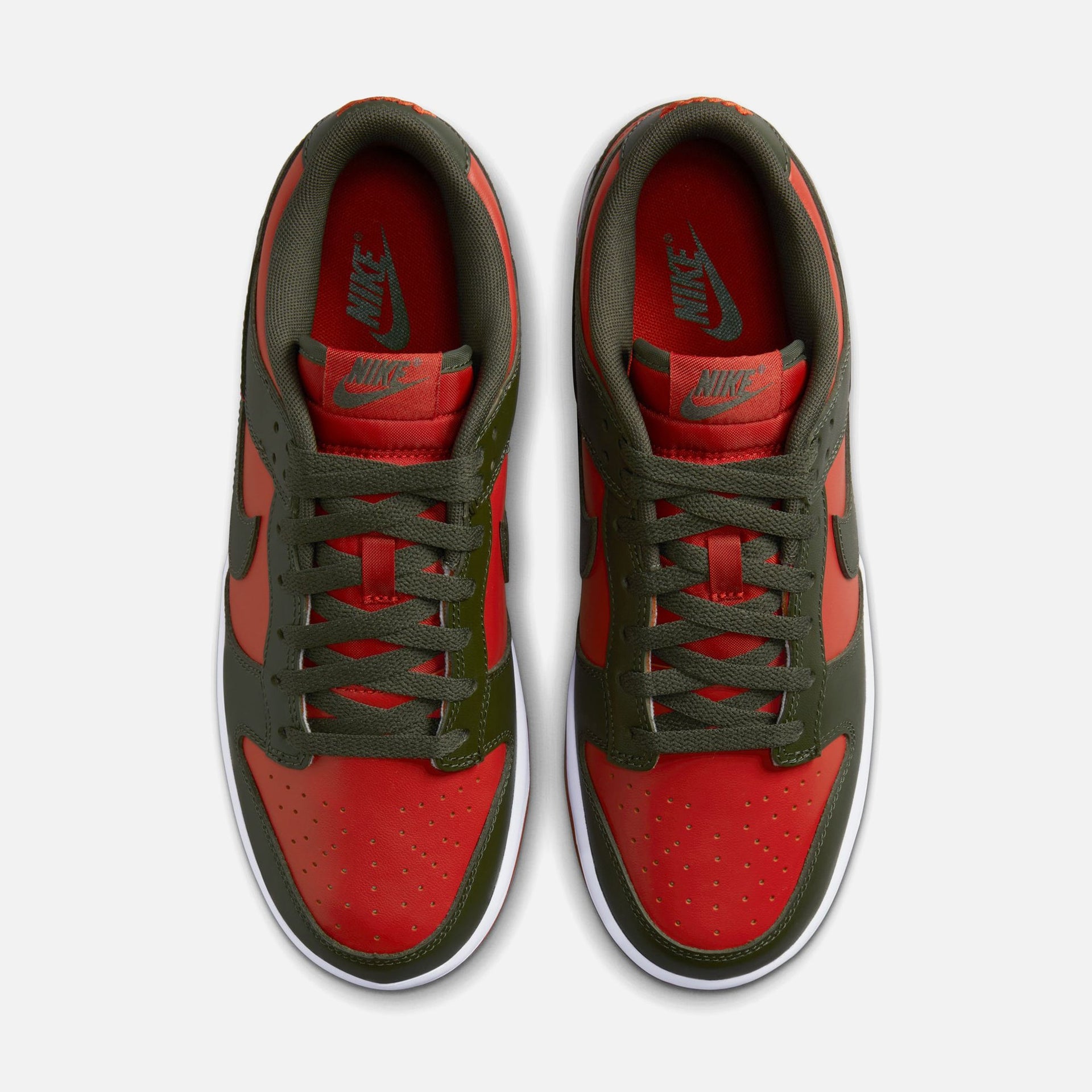 Nike Dunk Low Retro - Mystic Red / Cargo Khaki / White