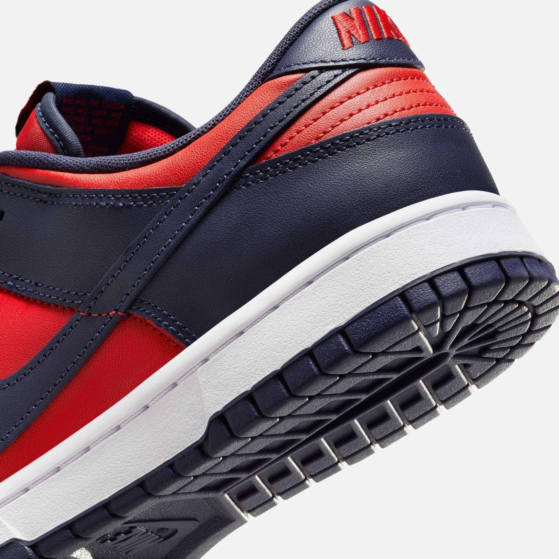 Nike Dunk Low Retro Bttys - University Red / Obsidian-White