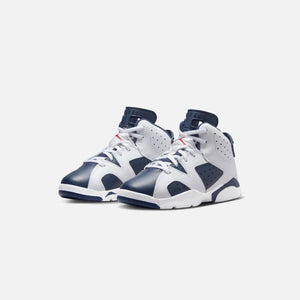 PS Air Jordan 6 Retro - White / Varsity Red / Midnight Navy