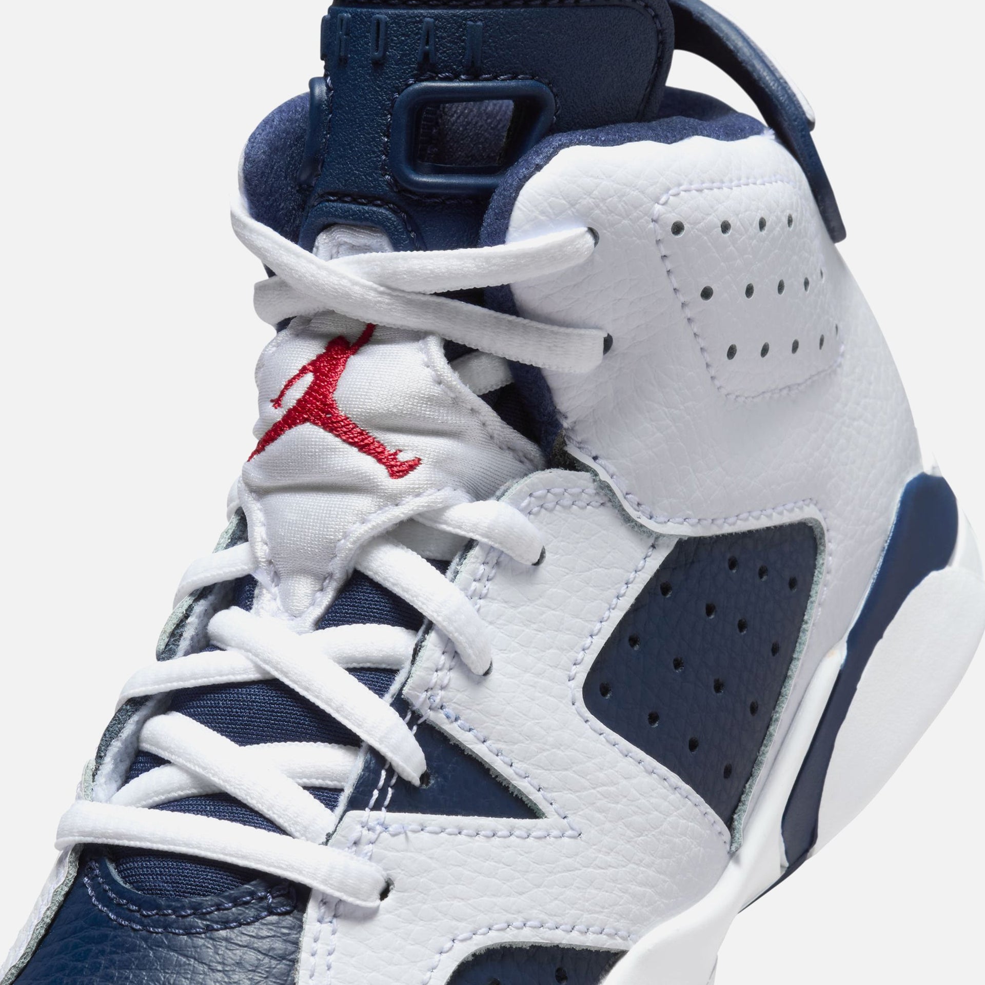 PS Air Jordan 6 Retro - White / Varsity Red / Midnight Navy