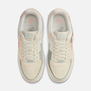 Nike WMNS Air Force 1 Shadow - Coconut Milk / Crimson Tint / Light Silver / Sail