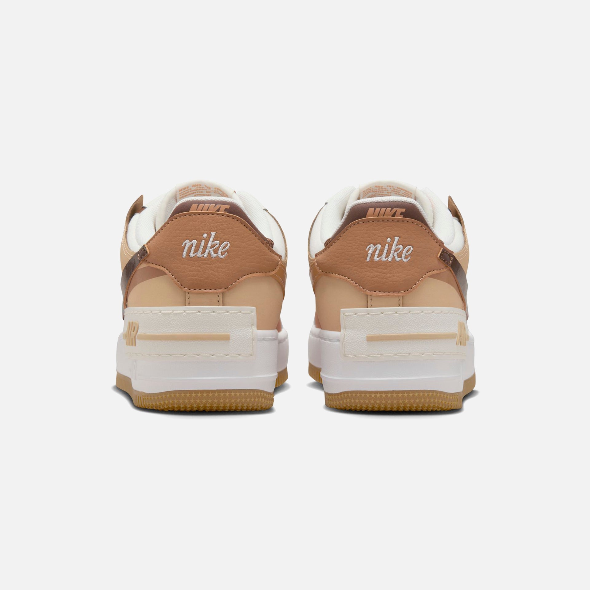 Nike WMNS Air Force 1 Shadow - Sail / Cacao Wow / Flax / Sesame