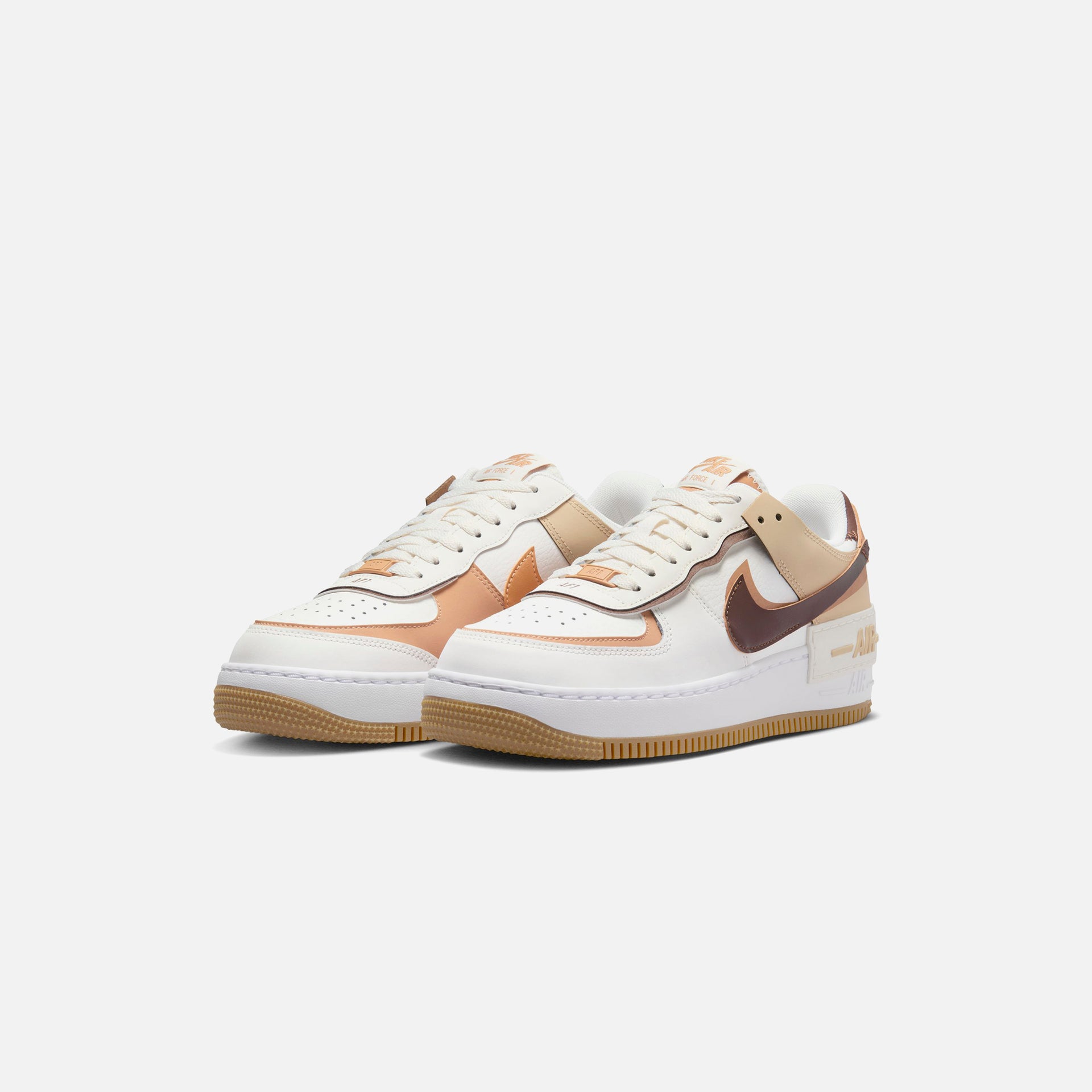 Nike WMNS Air Force 1 Shadow - Sail / Cacao Wow / Flax / Sesame