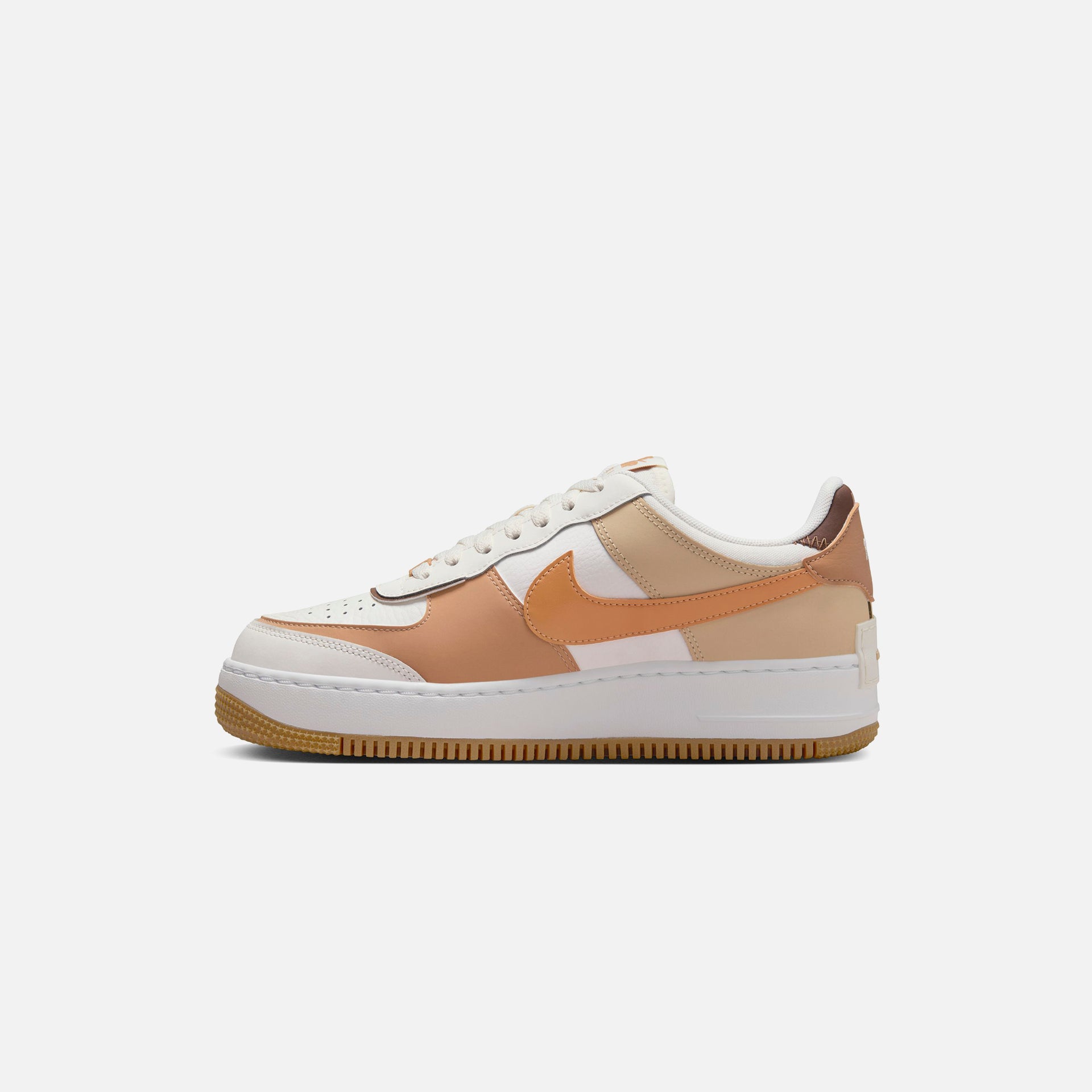 Nike WMNS Air Force 1 Shadow - Sail / Cacao Wow / Flax / Sesame