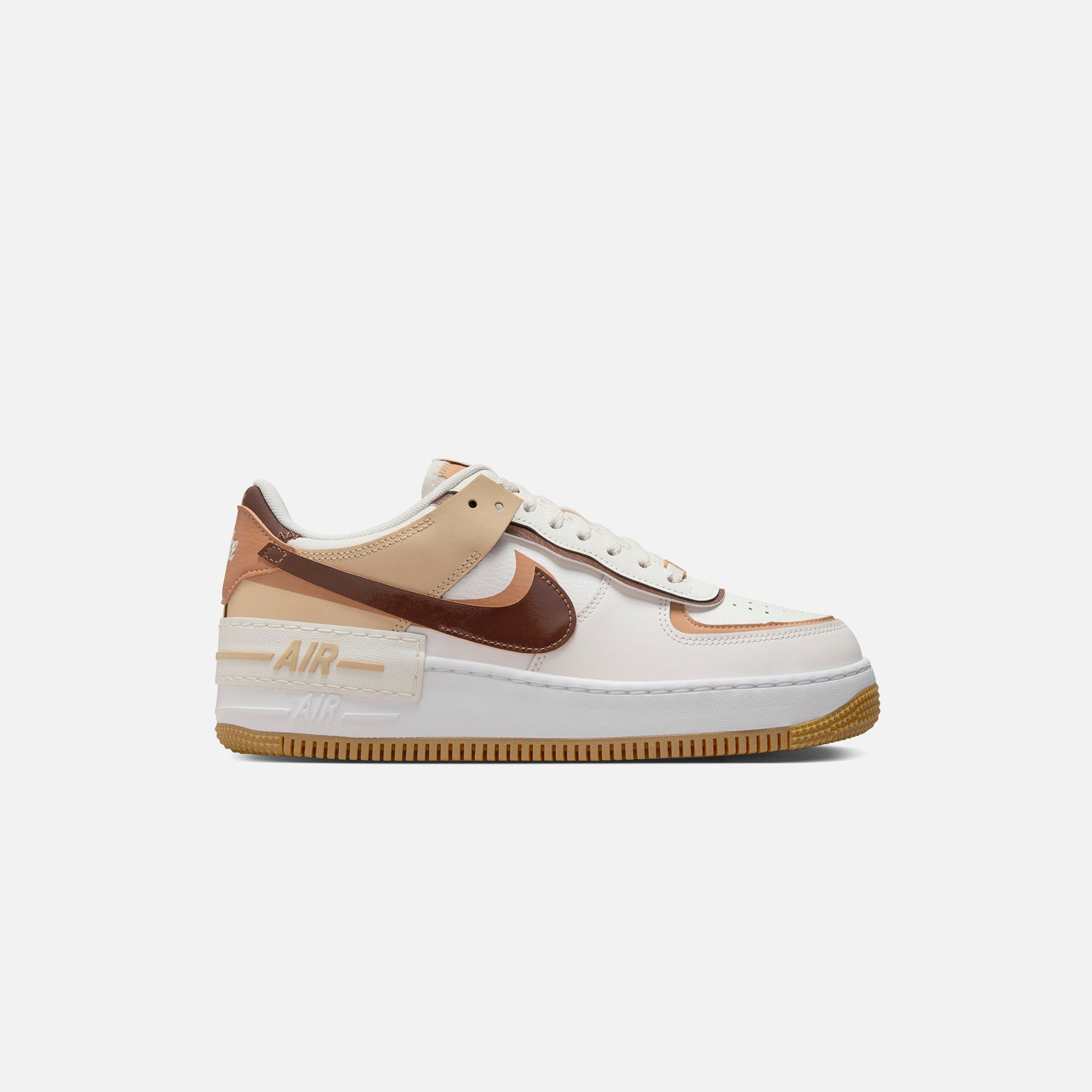 Nike WMNS Air Force 1 Shadow - Sail / Cacao Wow / Flax / Sesame