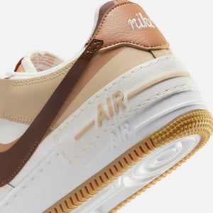 Nike WMNS Air Force 1 Shadow - Sail / Cacao Wow / Flax / Sesame