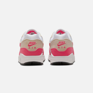 Nike WMNS Air Max 1 `87 - White / Aster Pink / Light Orewood Brown / Black