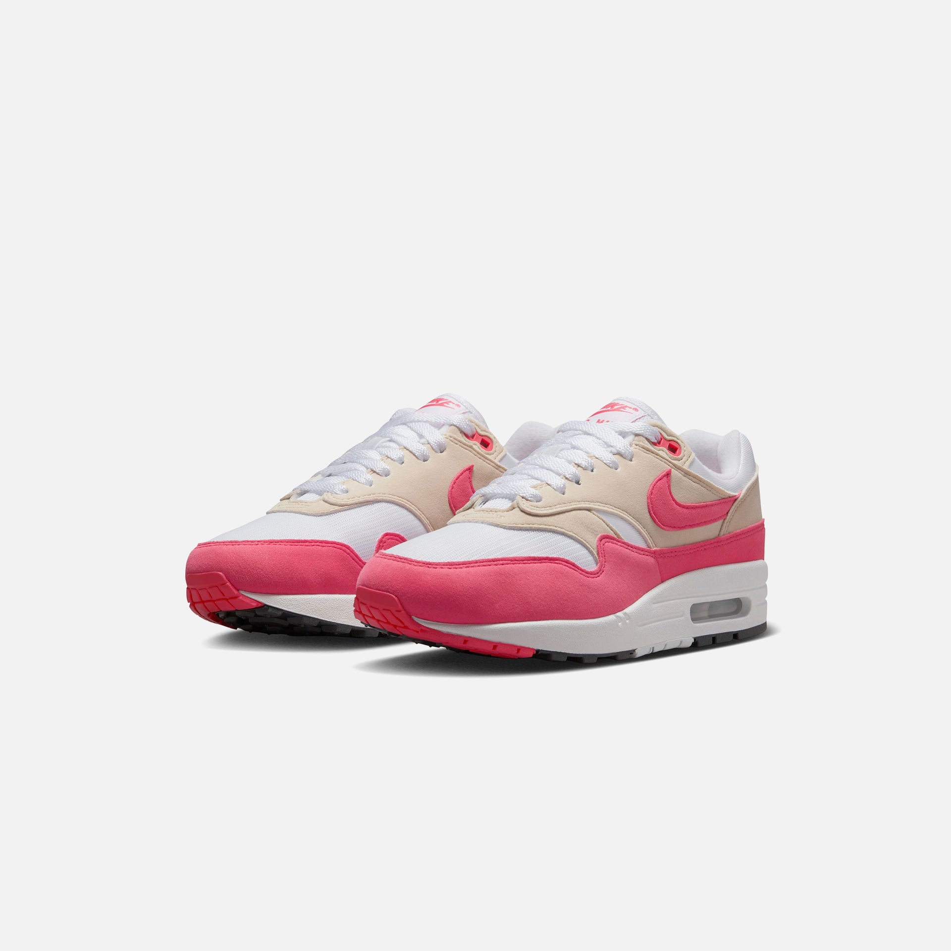 Nike WMNS Air Max 1 `87 - White / Aster Pink / Light Orewood Brown / Black