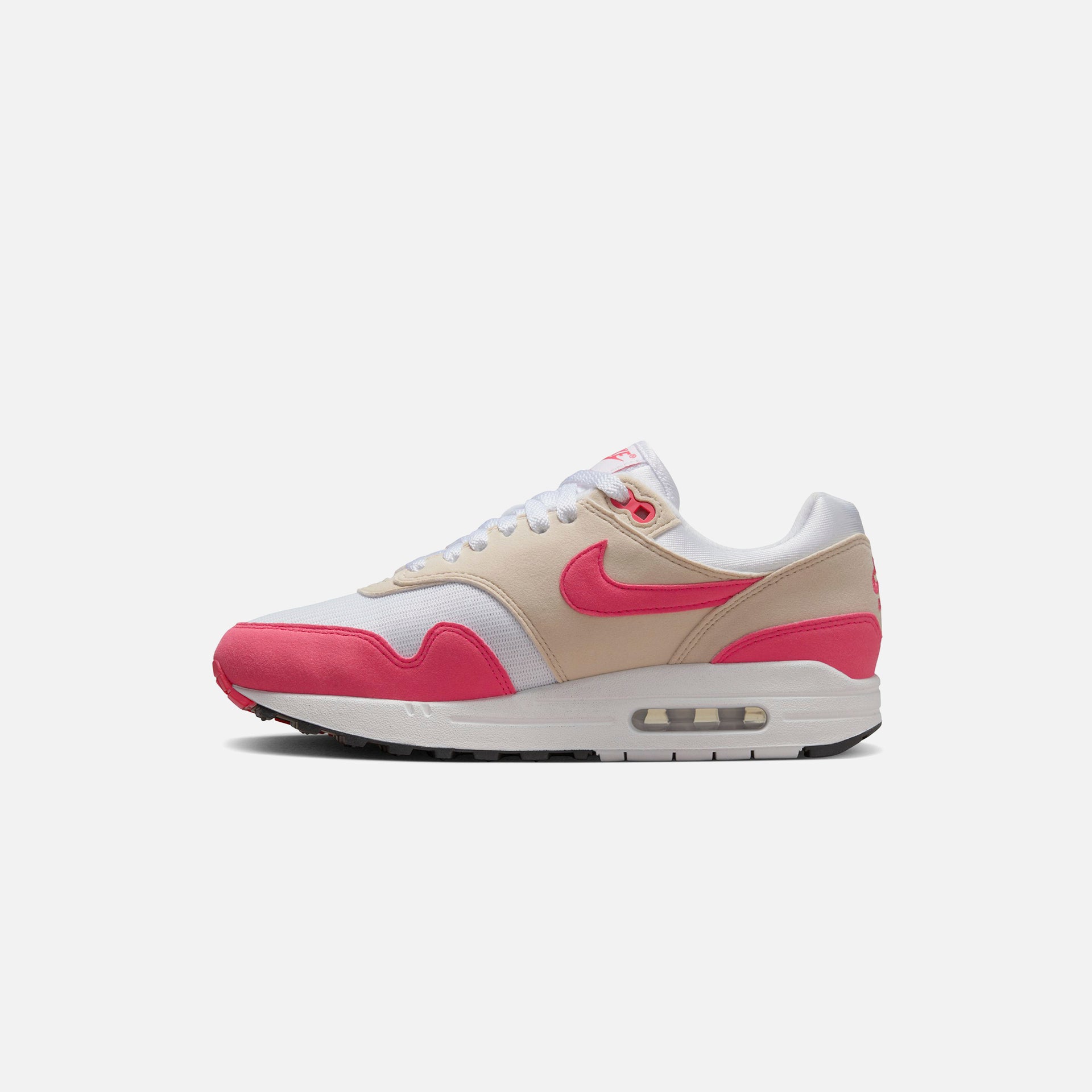 Nike WMNS Air Max 1 `87 - White / Aster Pink / Light Orewood Brown / Black