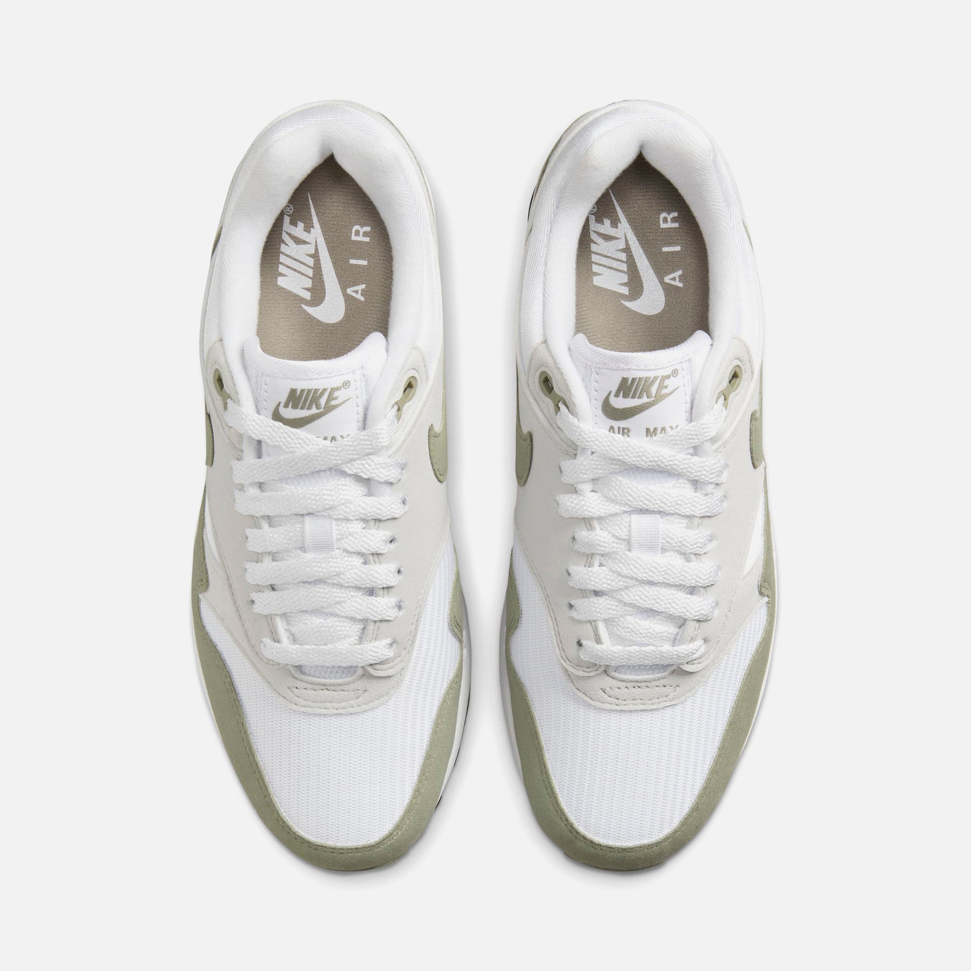 Nike WMNS Air Max 1 `87 - White / Light Army / Neutral Grey / Black