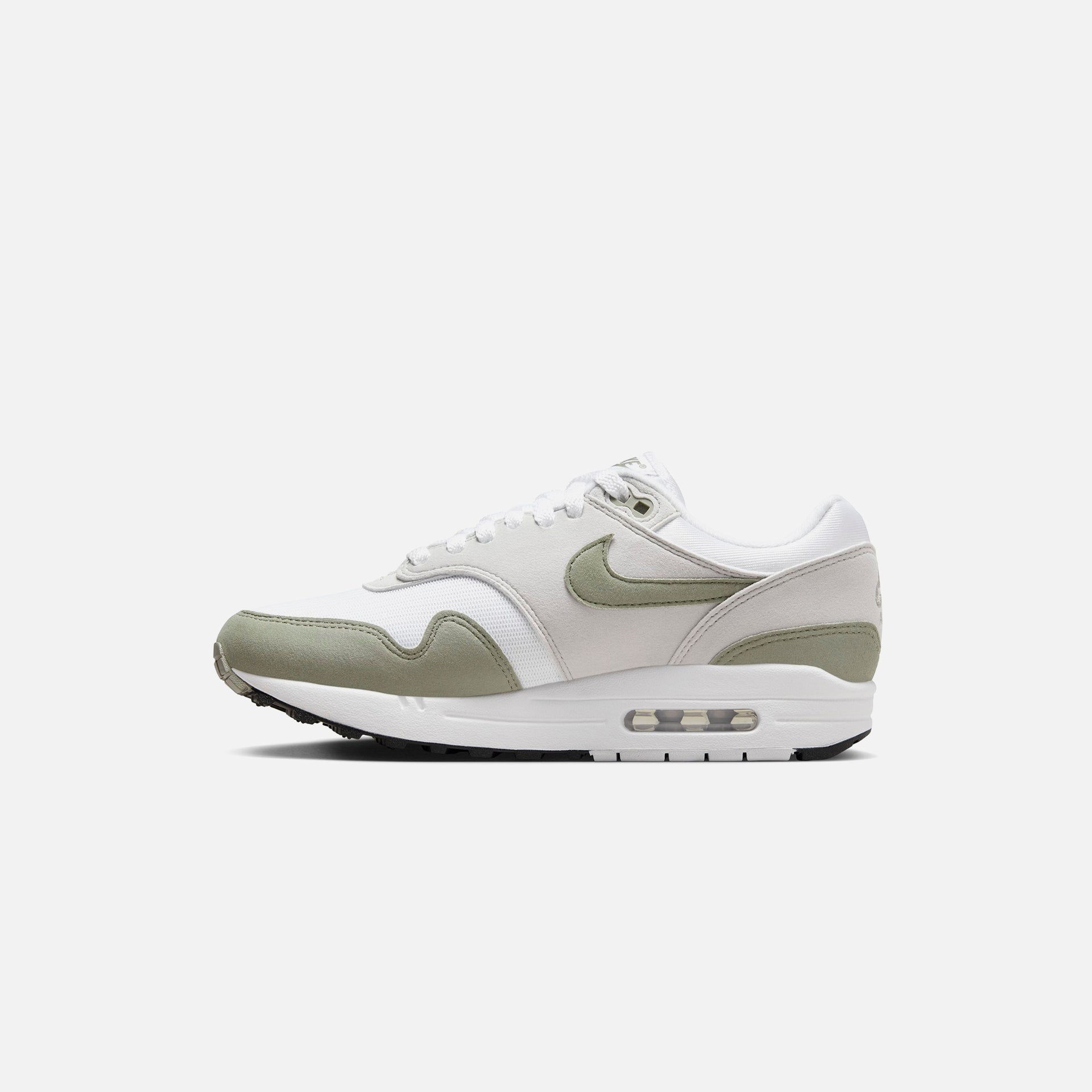 Nike WMNS Air Max 1 `87 - White / Light Army / Neutral Grey / Black