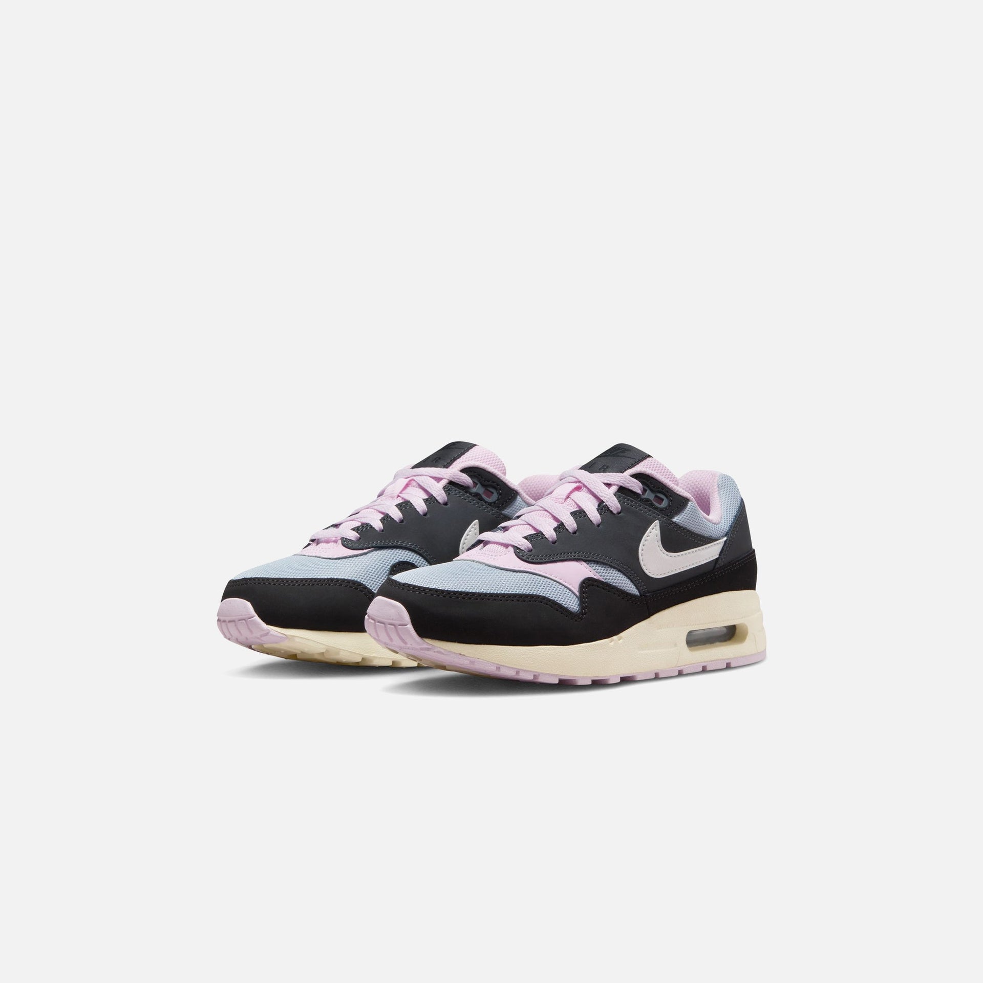 Nike GS Air Max 1 - Black / Summit White / Anthracite / Pink Foam