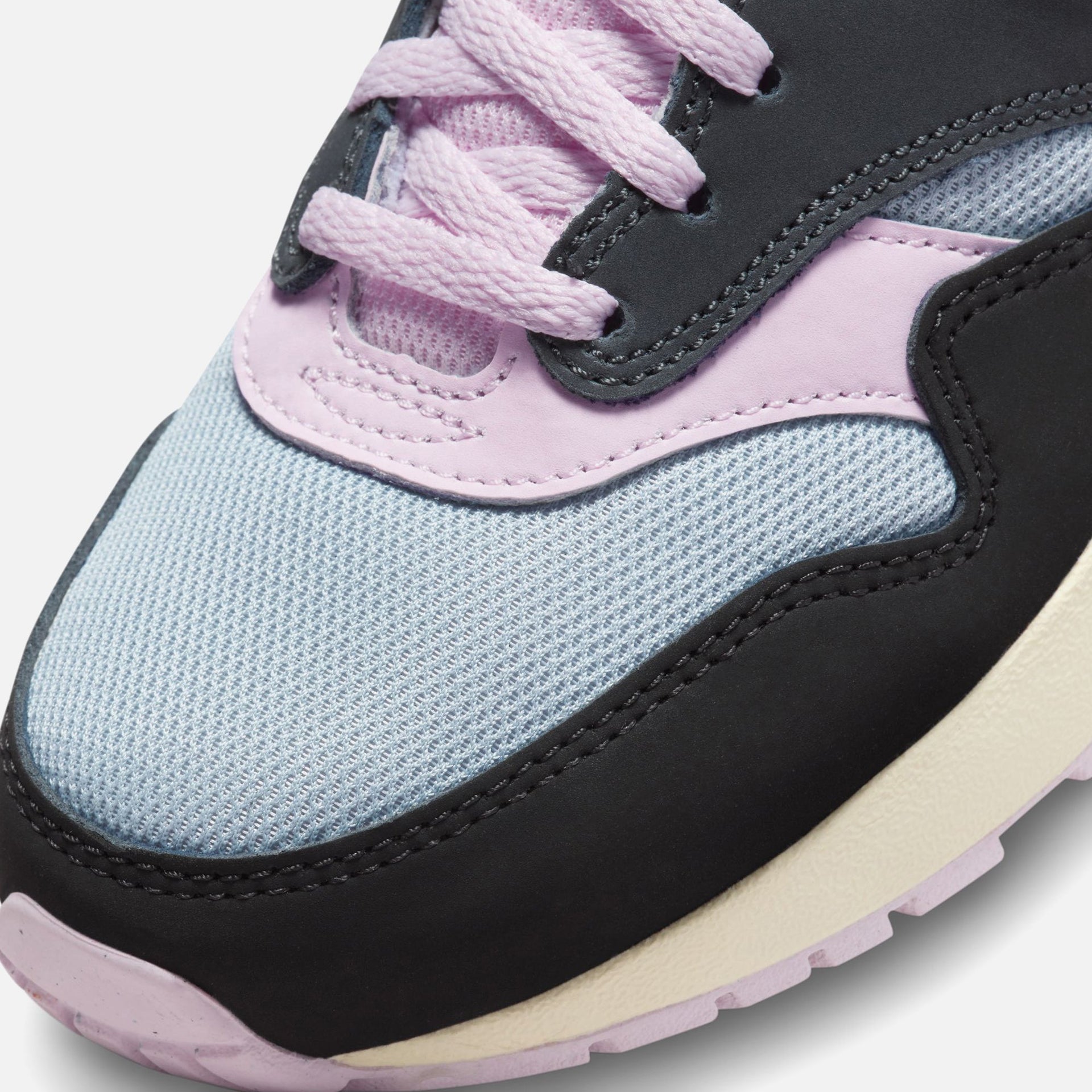 Nike GS Air Max 1 - Black / Summit White / Anthracite / Pink Foam