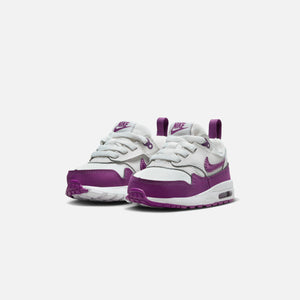 Nike TD Air Max 1 Easyon - Summit White / Viotech / White