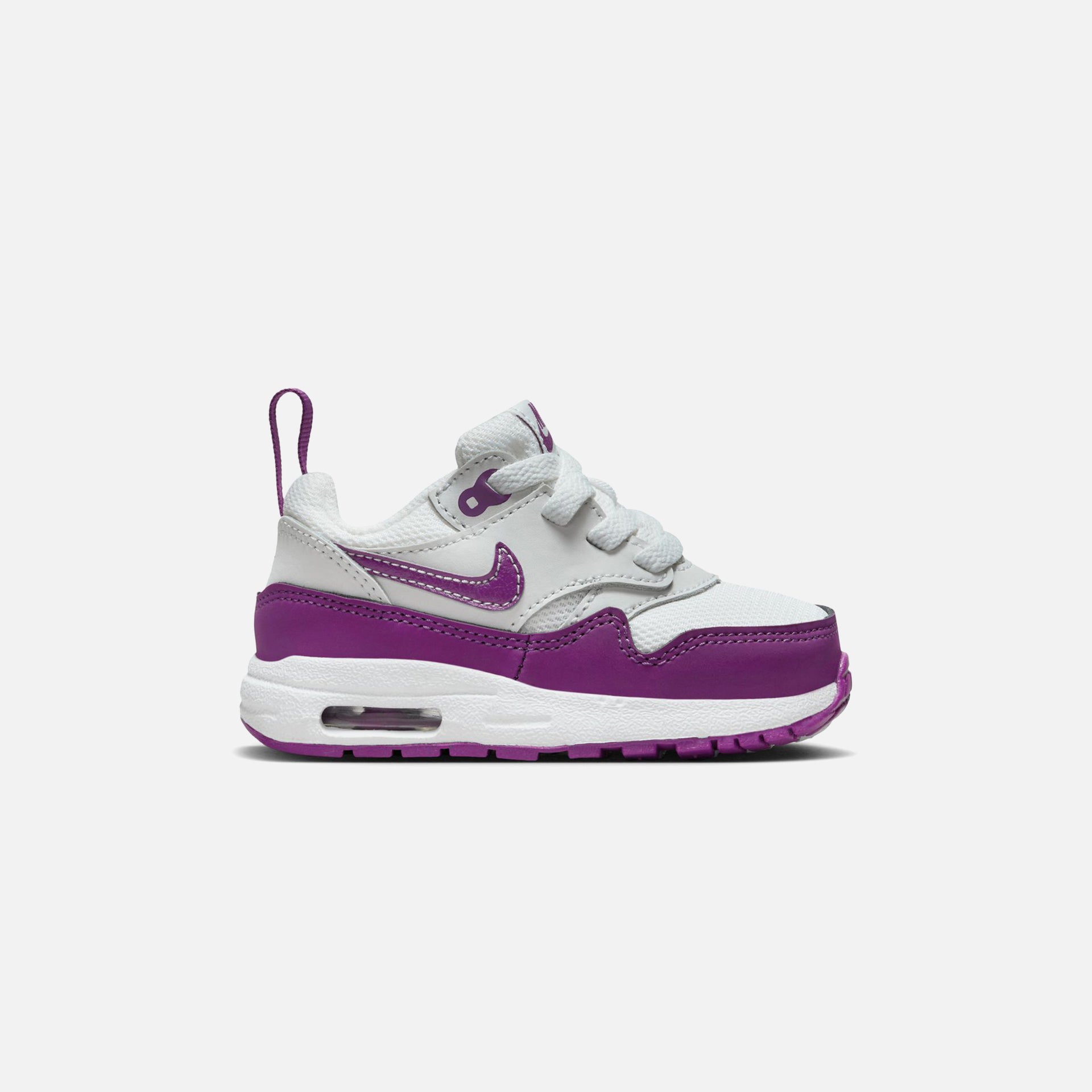 Nike TD Air Max 1 Easyon - Summit White / Viotech / White