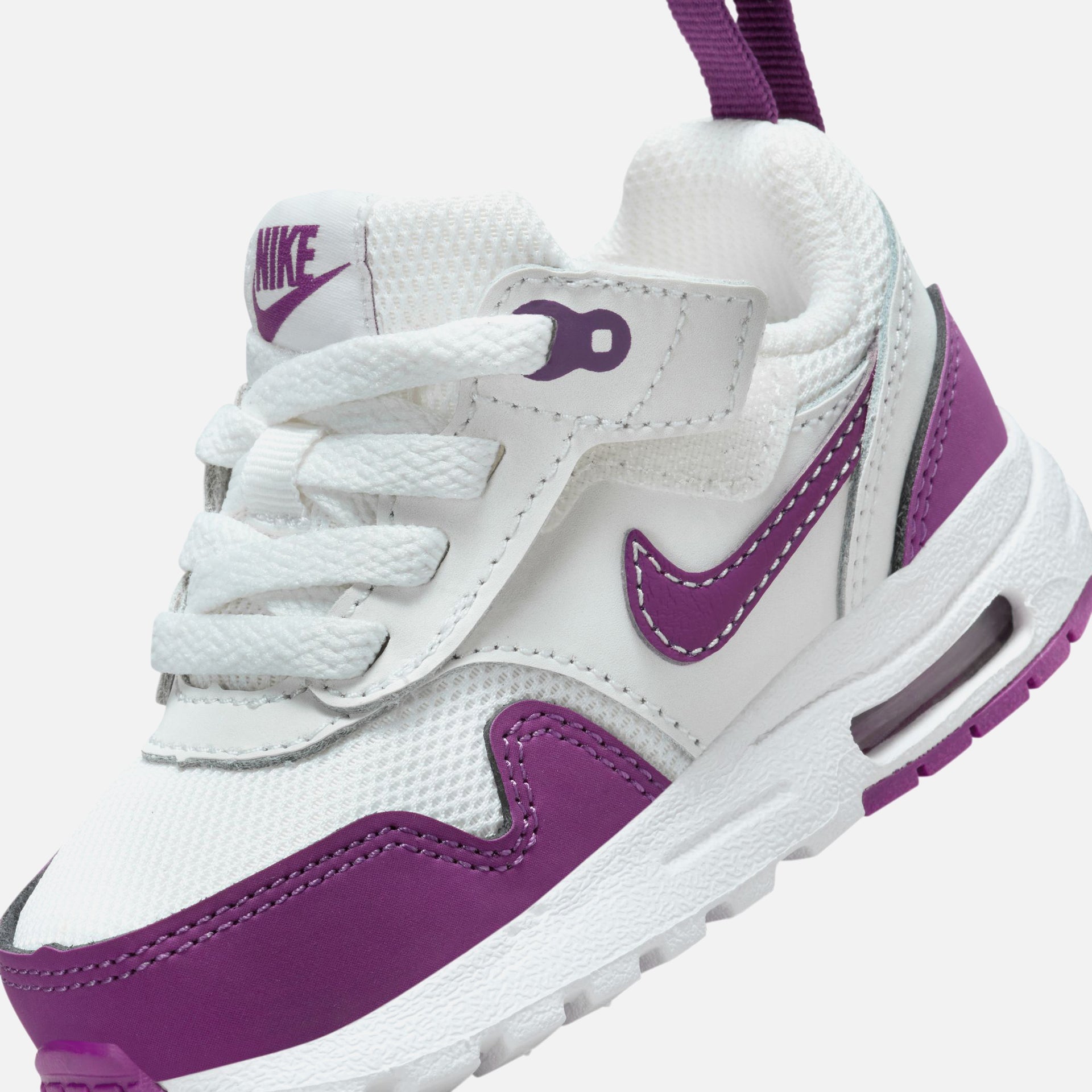 Nike TD Air Max 1 Easyon - Summit White / Viotech / White