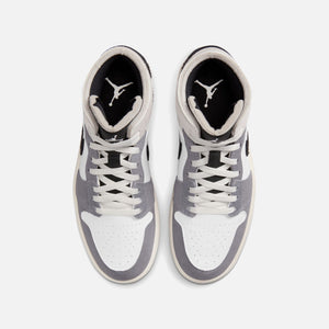 Nike Air Jordan 1 Mid SE Craft - Cement Grey / Black / White