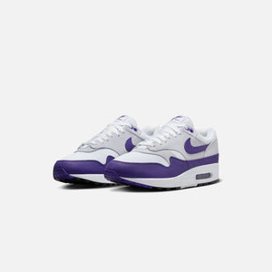 Nike Air Max 1 SC - White / Field Purple / Black / Football Grey