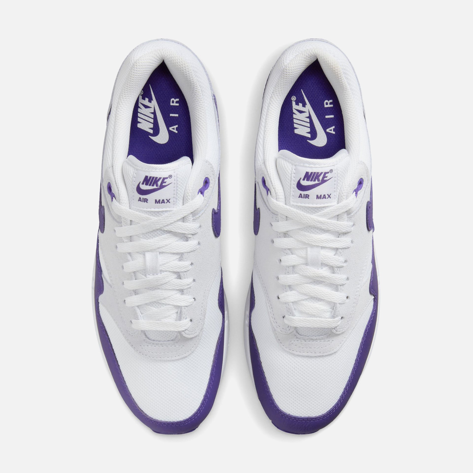 Nike Air Max 1 SC - White / Field Purple / Black / Football Grey