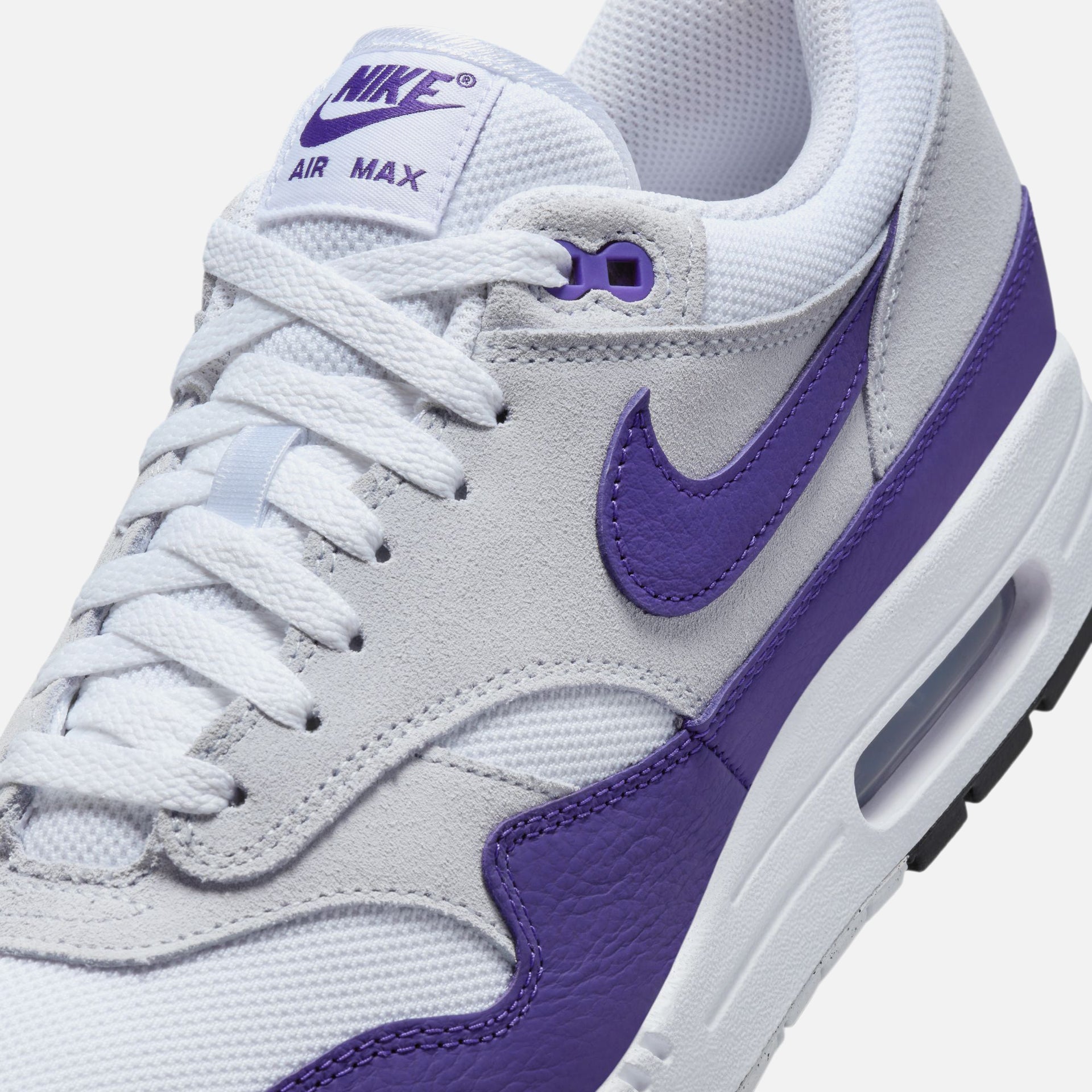 Nike Air Max 1 SC - White / Field Purple / Black / Football Grey