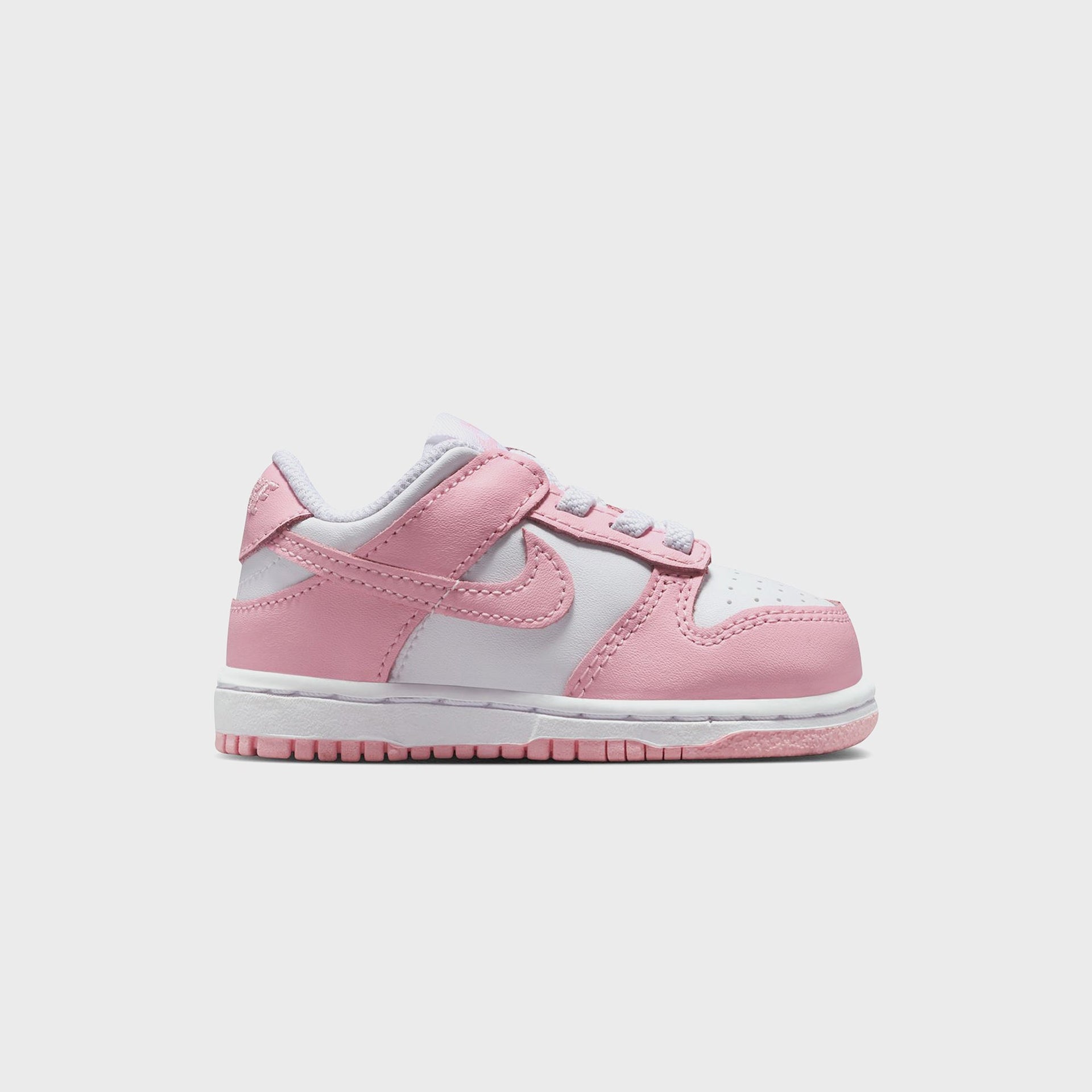 Nike TD Dunk Low - White / Med Soft Pink / White