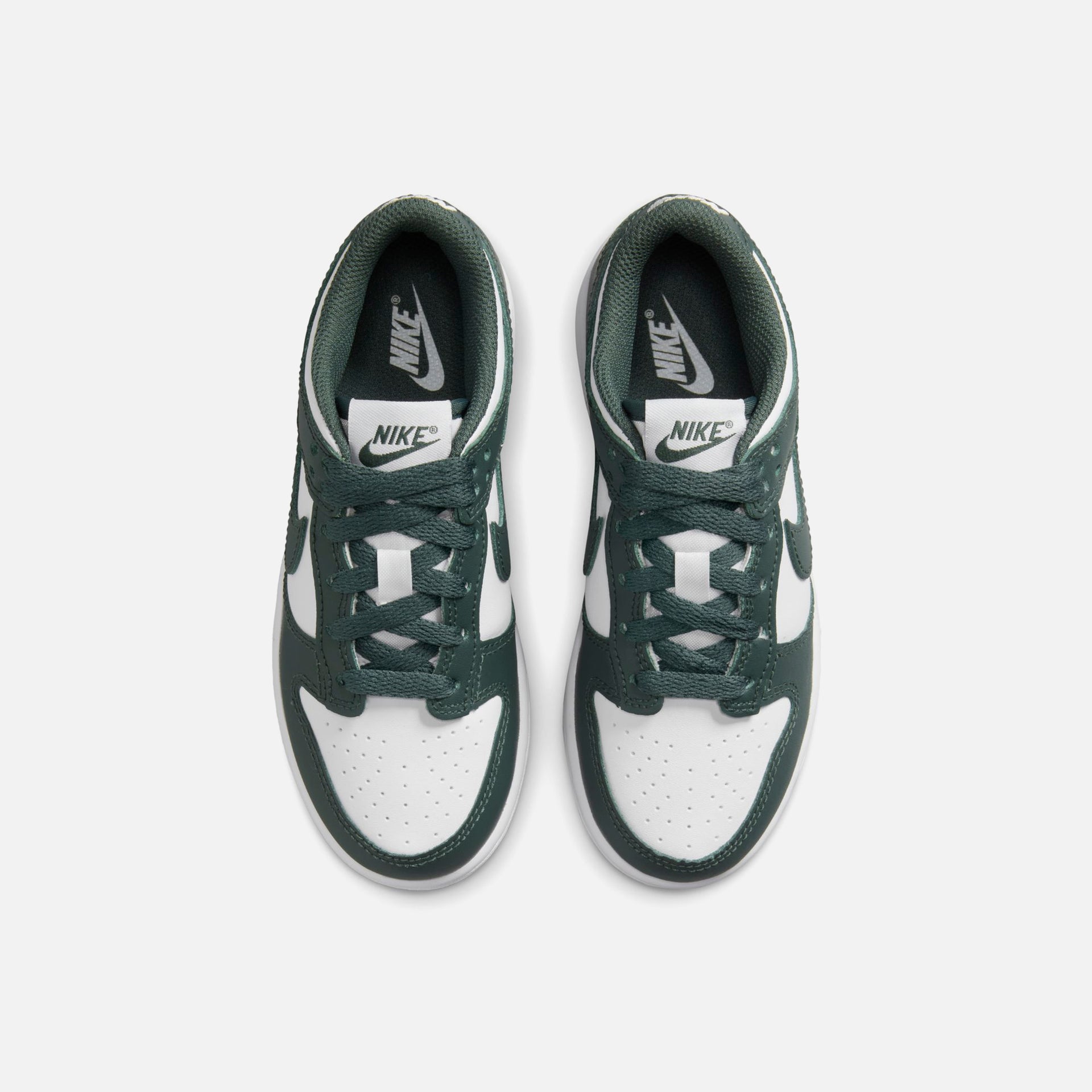 Nike Pre-School Dunk Low - White / Vintage Green