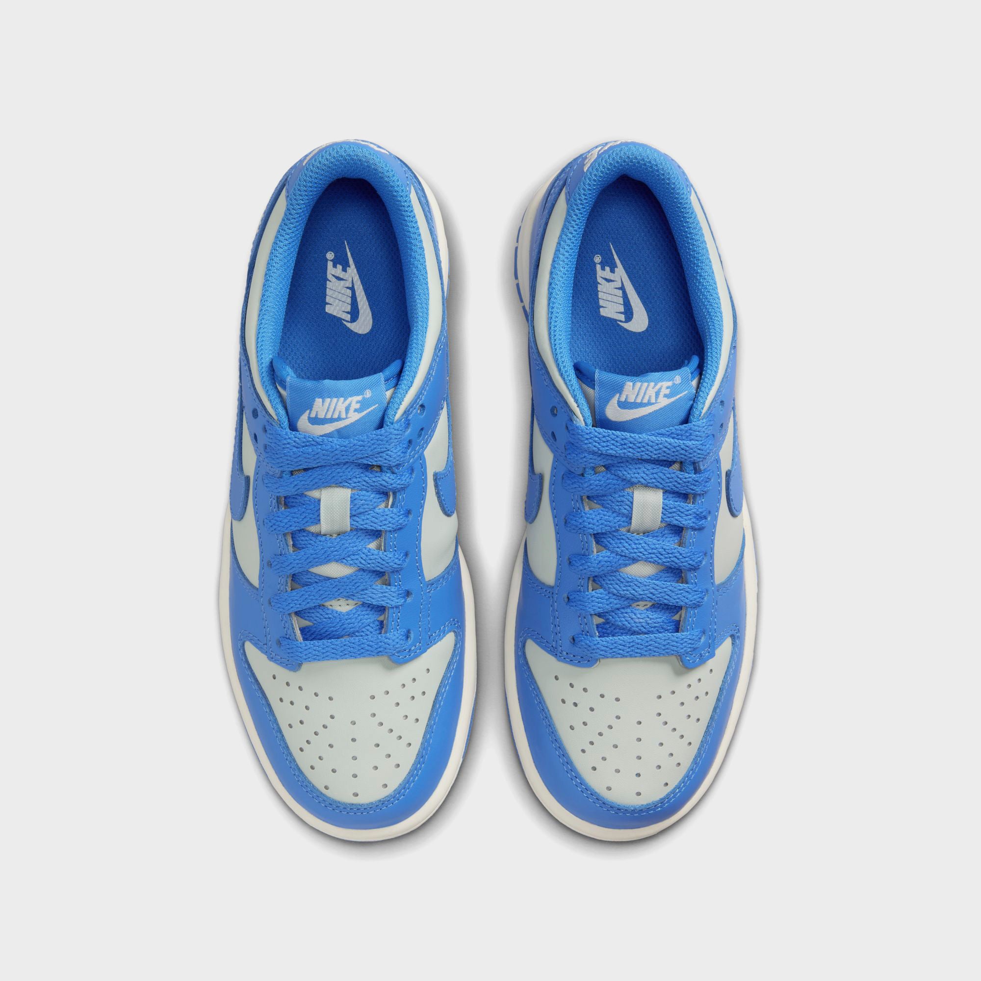 Nike GS Dunk Low - Light Silver / Light Photo Blue / Sail – Kith