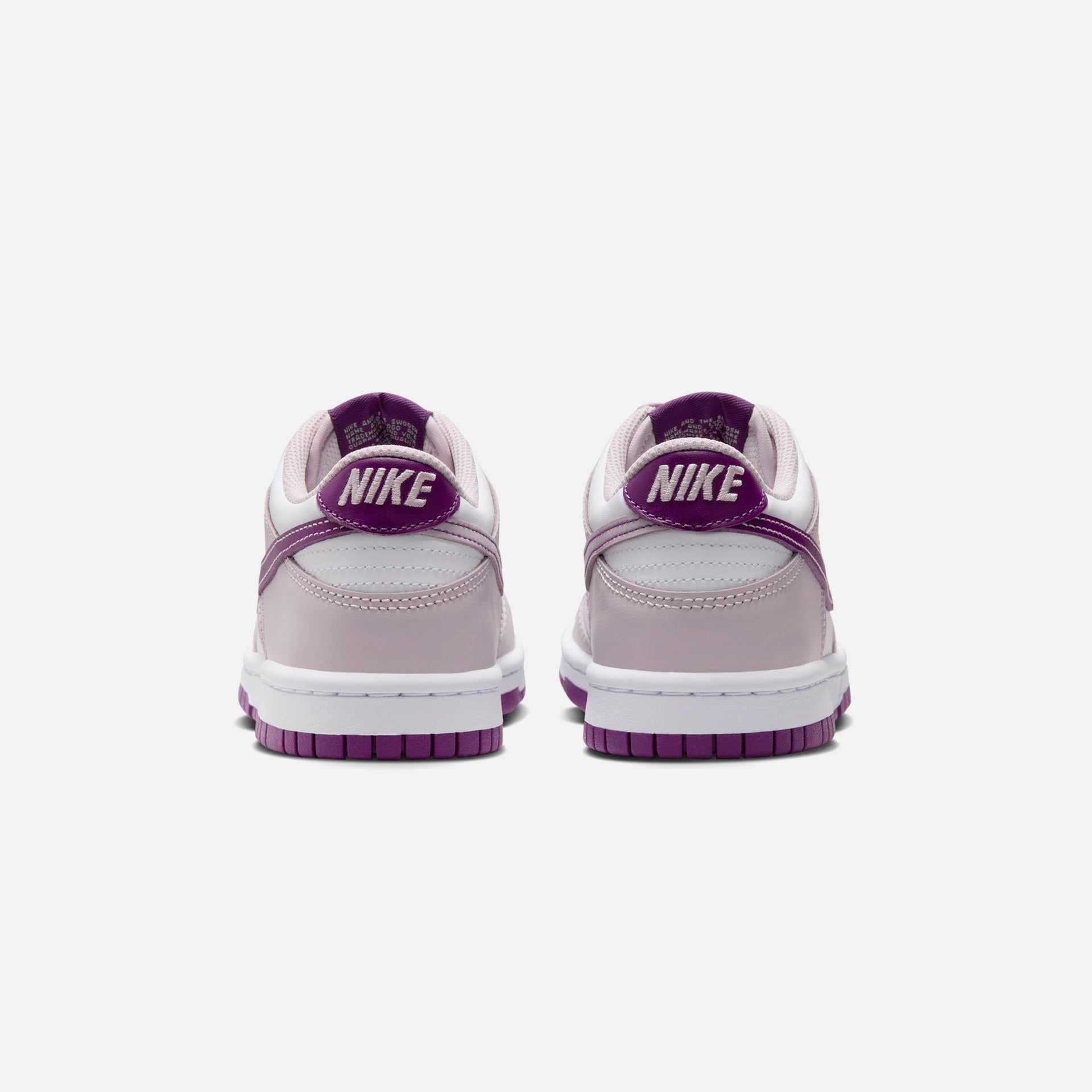 Nike GS Dunk Low - White / Platinum Violet / Viotech