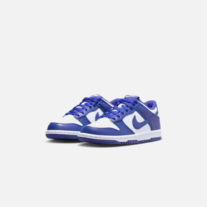 Nike Dunk Low - White / Concord / University Red